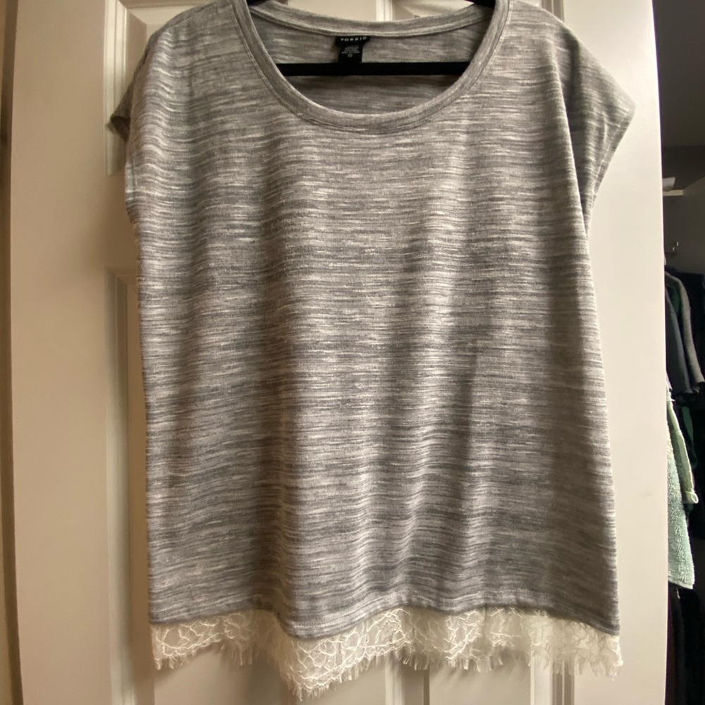 Torrid 00 (12) top with lace detail